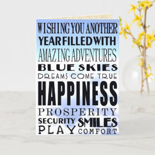 Birthday Wishes Card