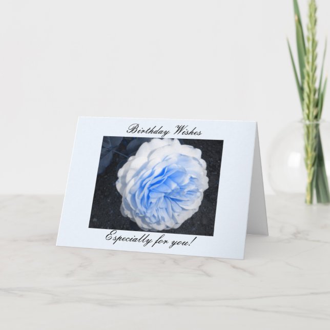 Birthday Wishes... Card (Front)