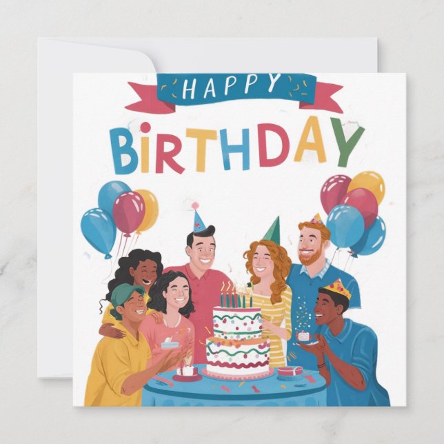 Birthday Wishes Card (Front)