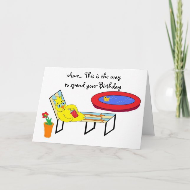 Birthday Wishes Card (Front)