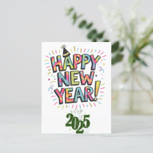 "Birthday Wishes: Celebrate the Special Day" Holiday Postcard
