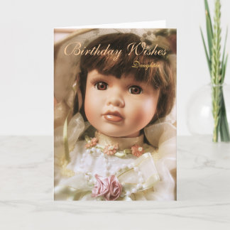 Birthday Wishes Daughter Card
