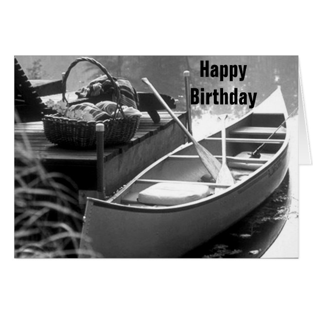 **BIRTHDAY WISHES** LAKE STYLE (Front Horizontal)