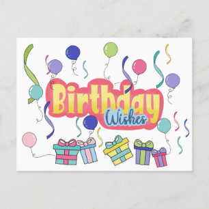 Birthday wishes Postcard