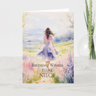 Birthday Wishes To My Niece Card