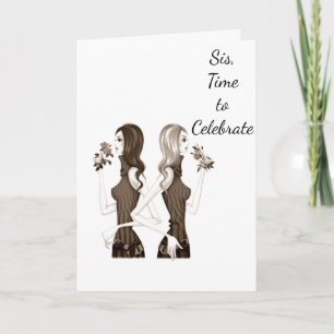 BIRTHDAY WISHES TO MY ***SISTER*** CARD