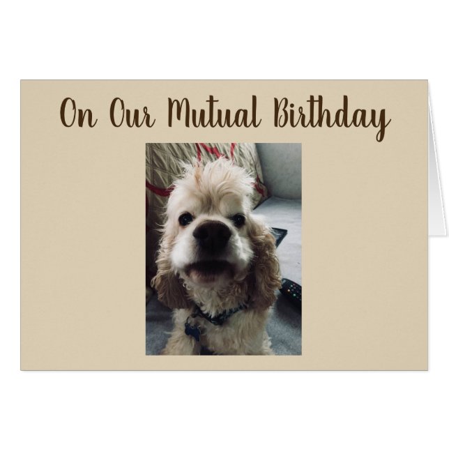 BIRTHDAY WISHES TO YOU ON OUR MUTUAL BIRTHDAY (Front Horizontal)