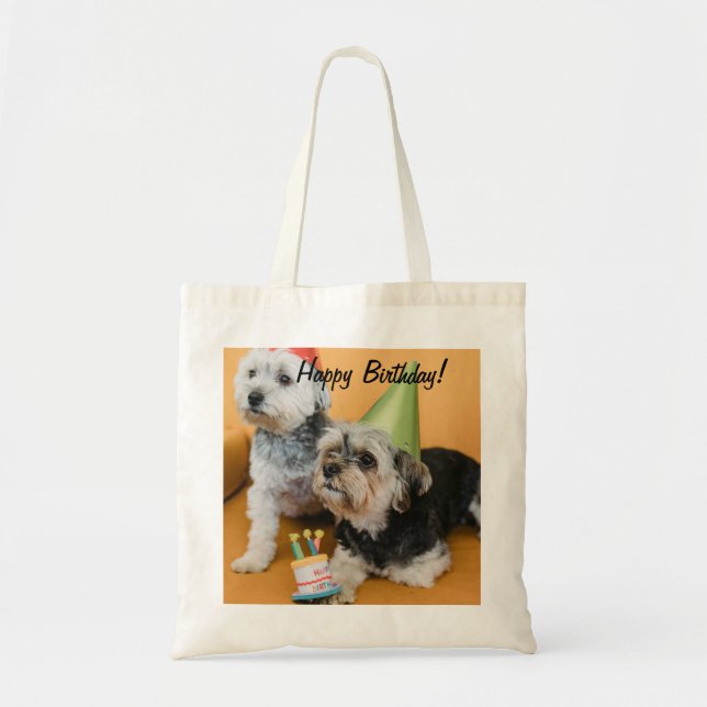 Birthday Wishes Tote Bag (Front)