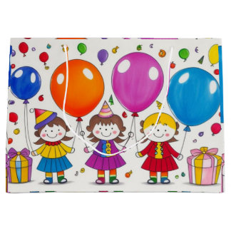 Birthday with Friends Large Gift Bag
