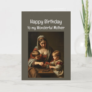 Birthday Wonderful Mother Love Card