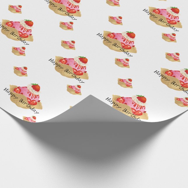 Birthday Wrapping Paper (Corner)