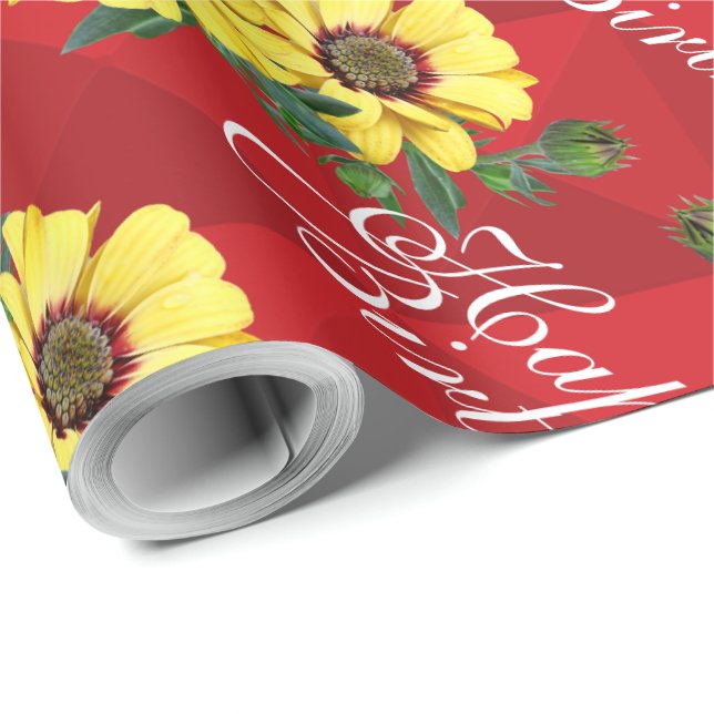 Birthday  wrapping paper (Roll Corner)
