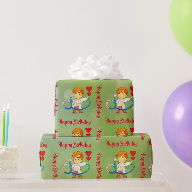 Birthday Wrapping Paper (Party Gifts)