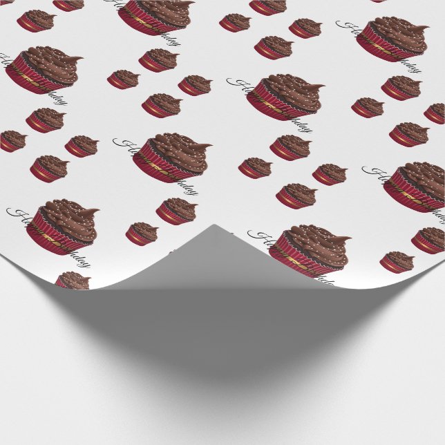 Birthday Wrapping Paper (Corner)