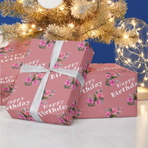 Birthday wrapping paper
