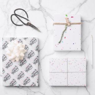 Birthday Wrapping Paper Sheets