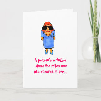 Birthday Wrinkles Card