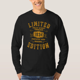 Birthday Year 1934 Used Grunge Vintage T-Shirt