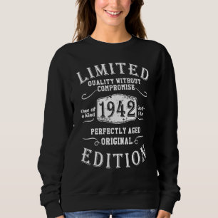 Birthday Year 1942 Used Grunge Vintage Sweatshirt