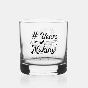Birthday YEARS IN THE MAKING Personalised Whiskey Glass