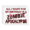 Birthday Zombie Apocalypse