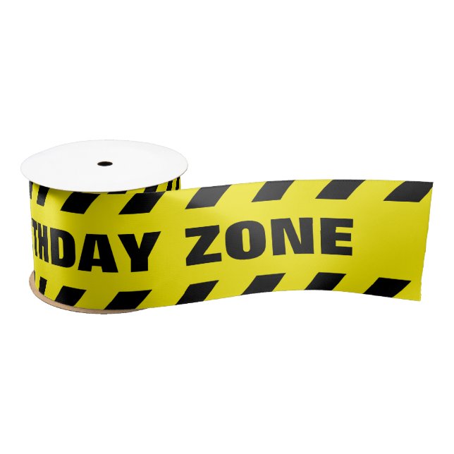 Birthday zone satin ribbon (Spool)