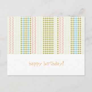 birthdaycard postcard
