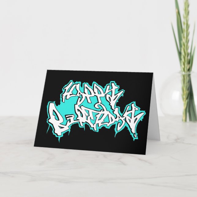 BIRTHDAYcard spangleMASSIVE Card (Front)