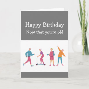 Birthdays Fun Mind says Yes Body says No Card