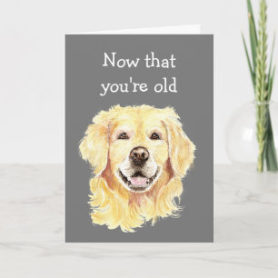 Birthdays More Doctors than Friends Fun Old Timer Card