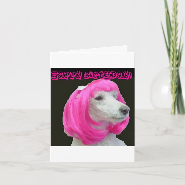 Birthdays with Bowie Card (Front)