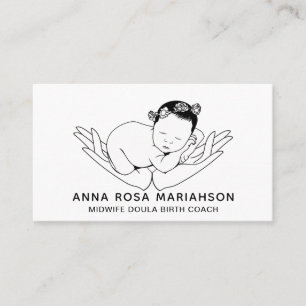 *~* Birthing Midwife Pregnancy Doula Nanny Business Card