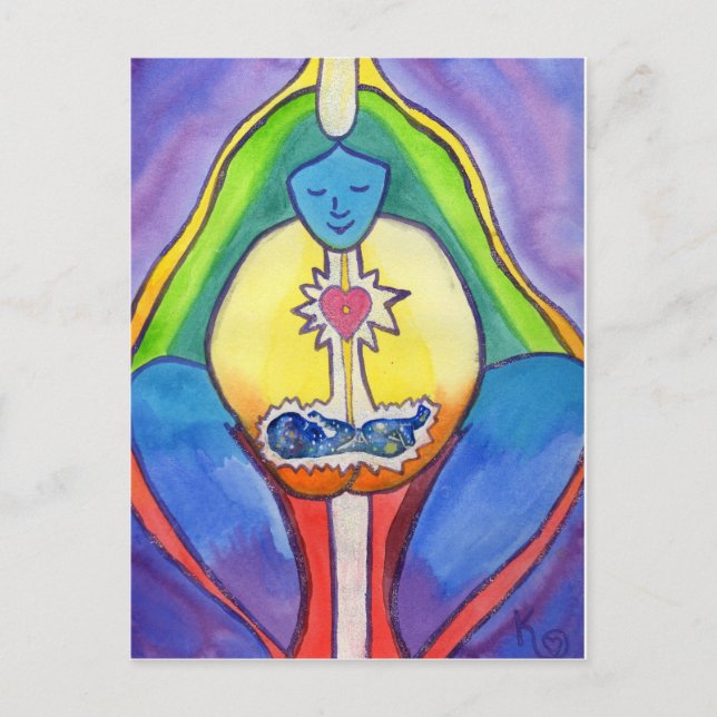 Birthing Postcard (Front)