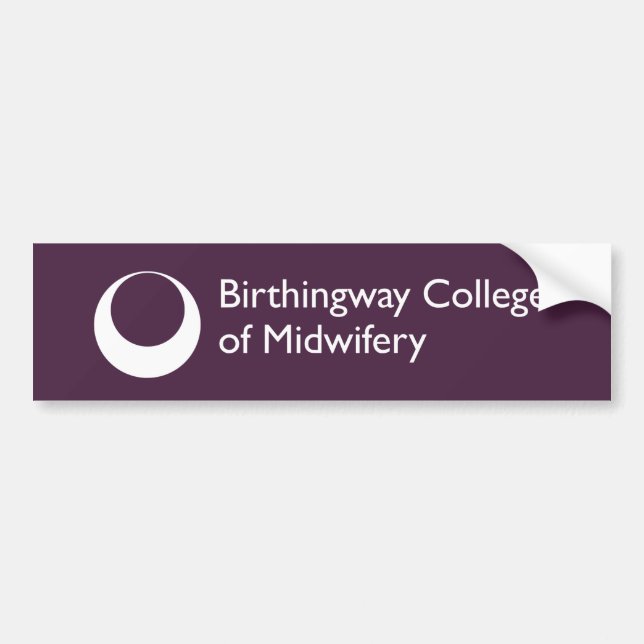 Birthingway Bumper Sticker (Front)