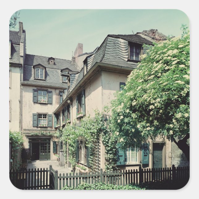 Birthplace of Ludwig van Beethoven Square Sticker (Front)