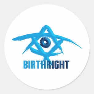 Birthright Classic Round Sticker
