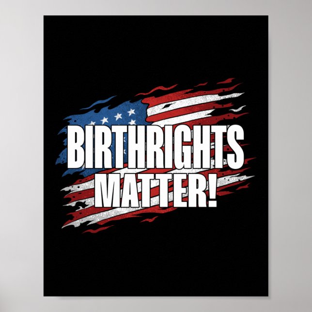 Birthright S Political Typography Design - Equalit Poster (Front)