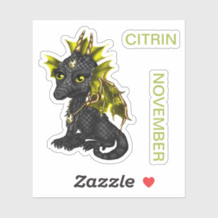 Birthstone Baby Dragon Citrin November