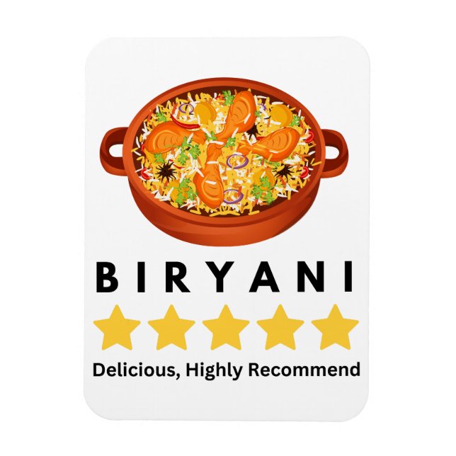biryani lover magnet (Vertical)