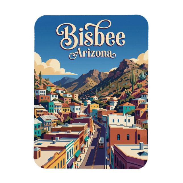 Bisbee USA Magnet (Vertical)
