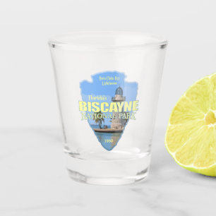 Biscayne National Park (arrowhead) Shot Glass