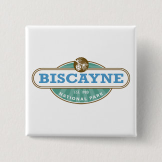 Biscayne National Park Florida 15 Cm Square Badge