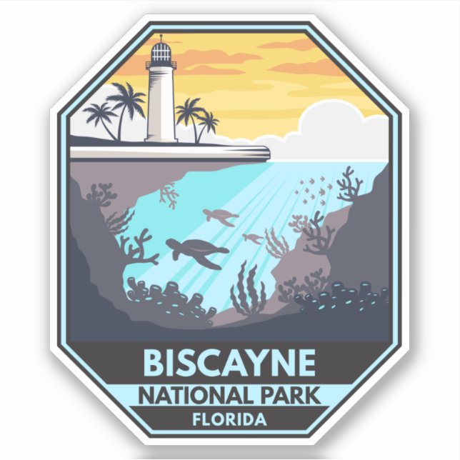Biscayne National Park Florida Emblem (Front)