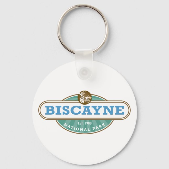 Biscayne National Park Key Ring (Front)