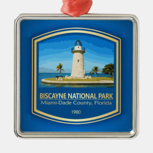 Biscayne National Park (PF) Metal Ornament