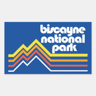 Biscayne National Park Rectangular Sticker