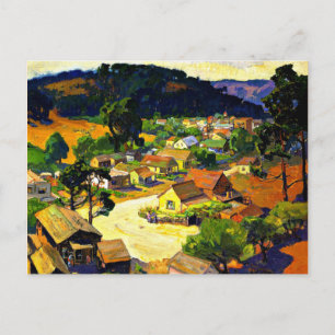 Bischoff - Cambria, a Peaceful California Town Postcard