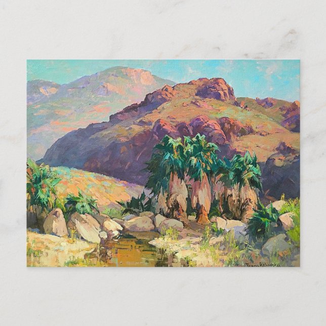 Bischoff - Palm Canyon Postcard (Front)