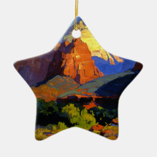 Bischoff - Zion Park Ceramic Ornament