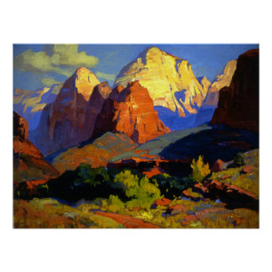 Bischoff - Zion Park Poster